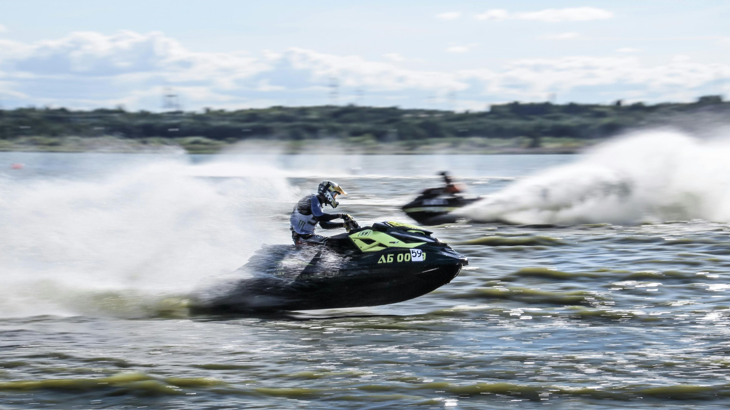 What speed is the most efficient for a Jet Ski?