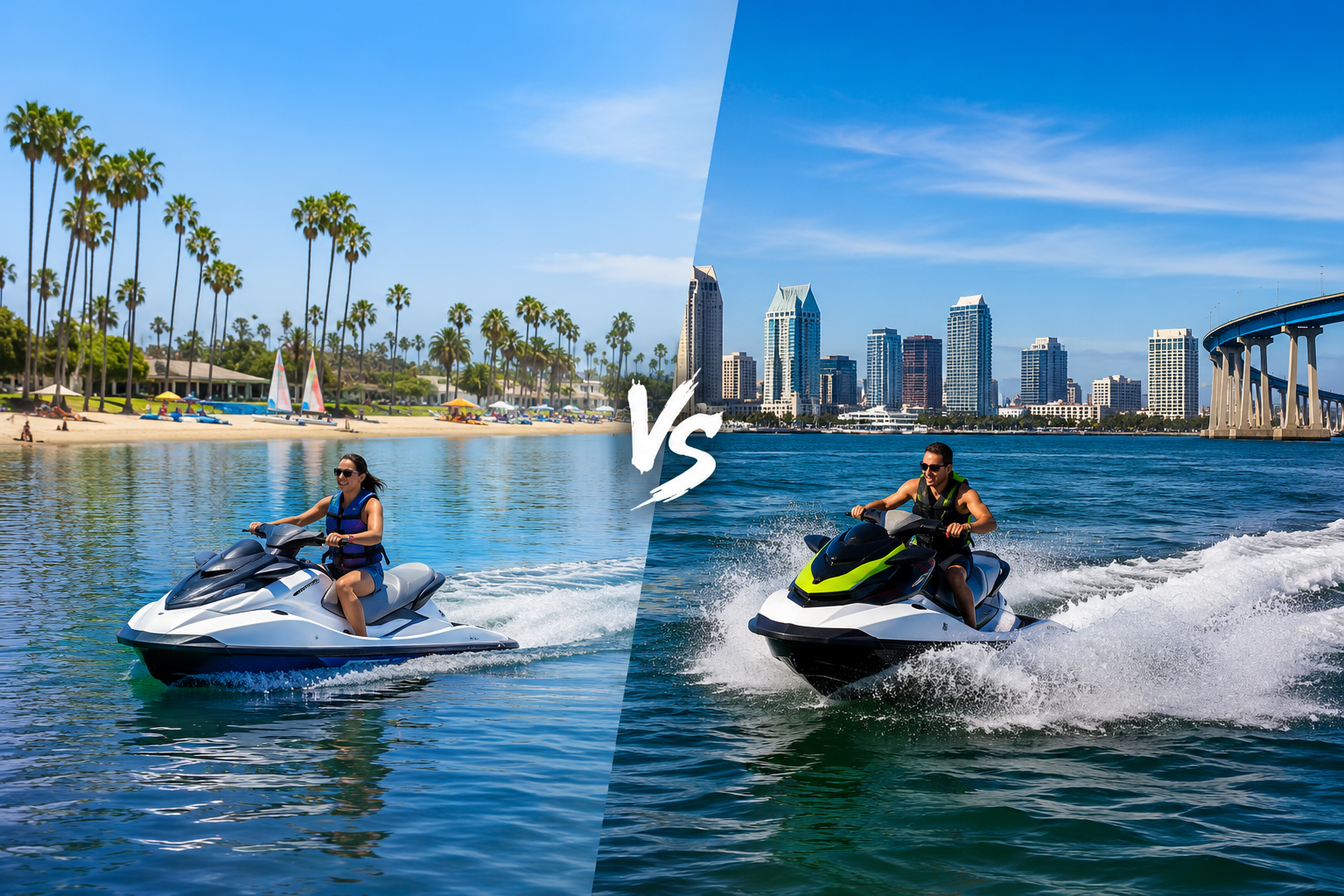 Mission Bay vs San Diego Bay Jet Ski Rentals: Which Is Better?